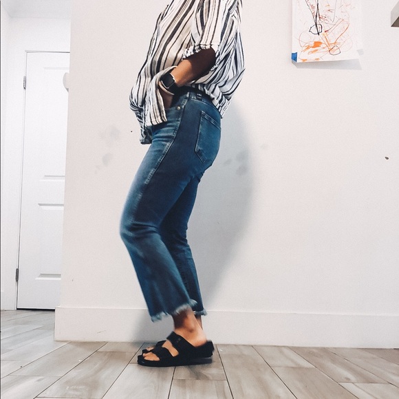 Madewell Denim - Madewell cali demi boot Petite 27